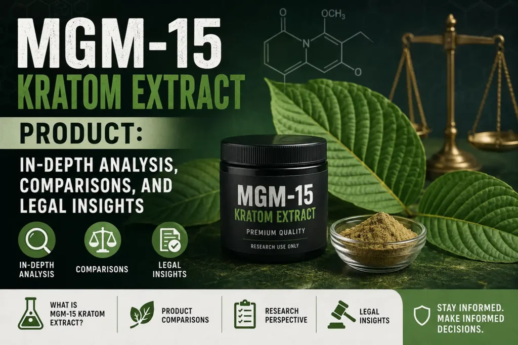 MGM-15 kratom extract